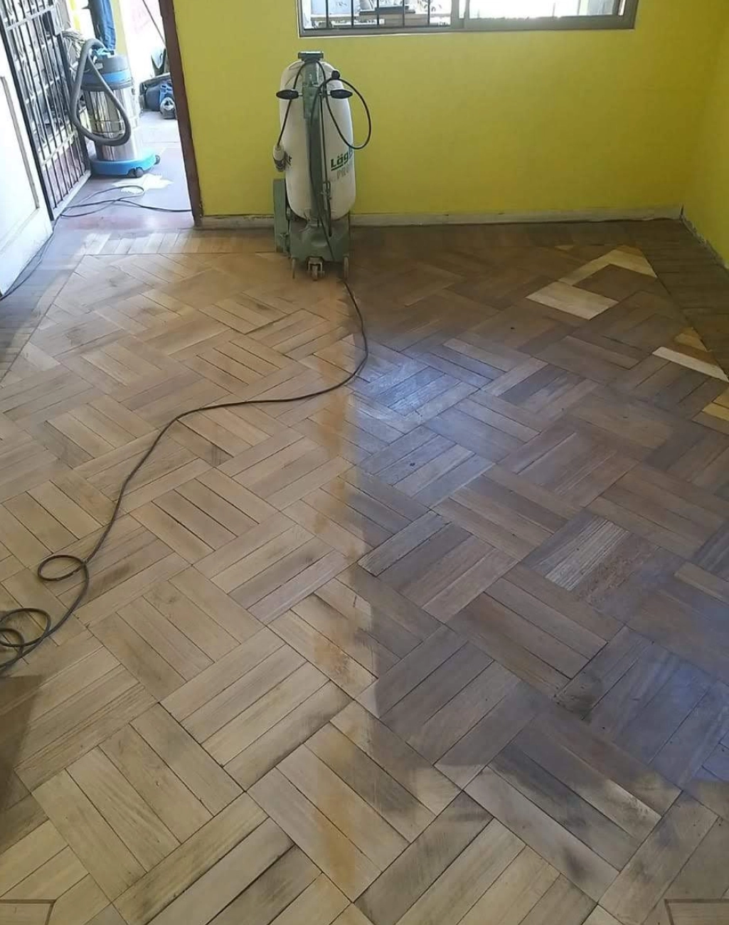 Instalación y pulido de pisos